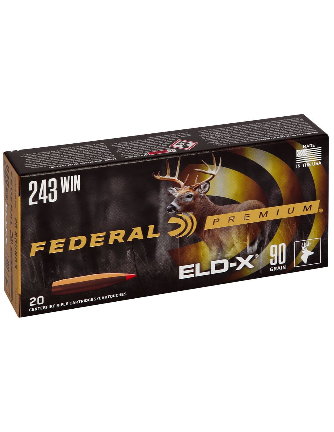 Munición metálica FEDERAL Hornady ELD X - Imagen 3