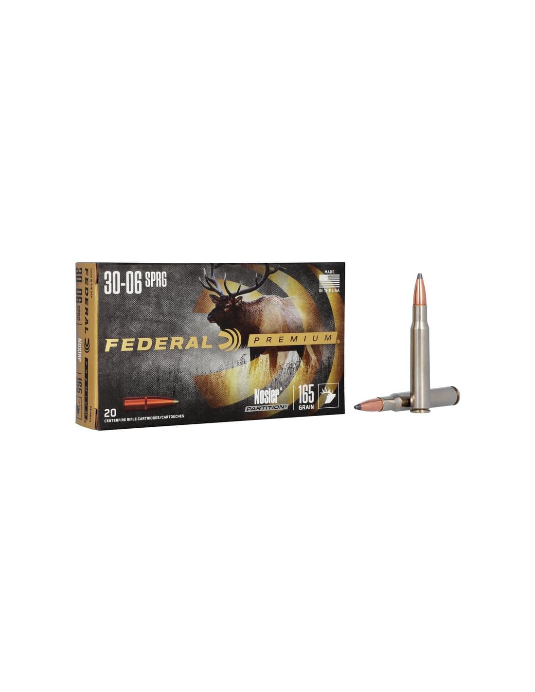 Munición metálica FEDERAL Nosler Partition