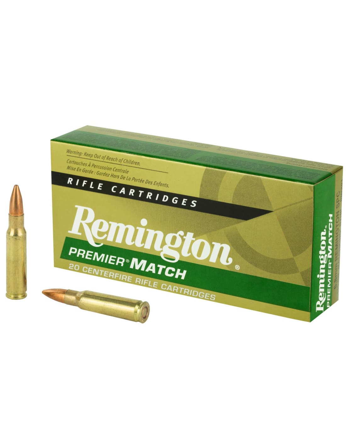 Munición metálica REMINGTON PREMIER MATCH OTM BT