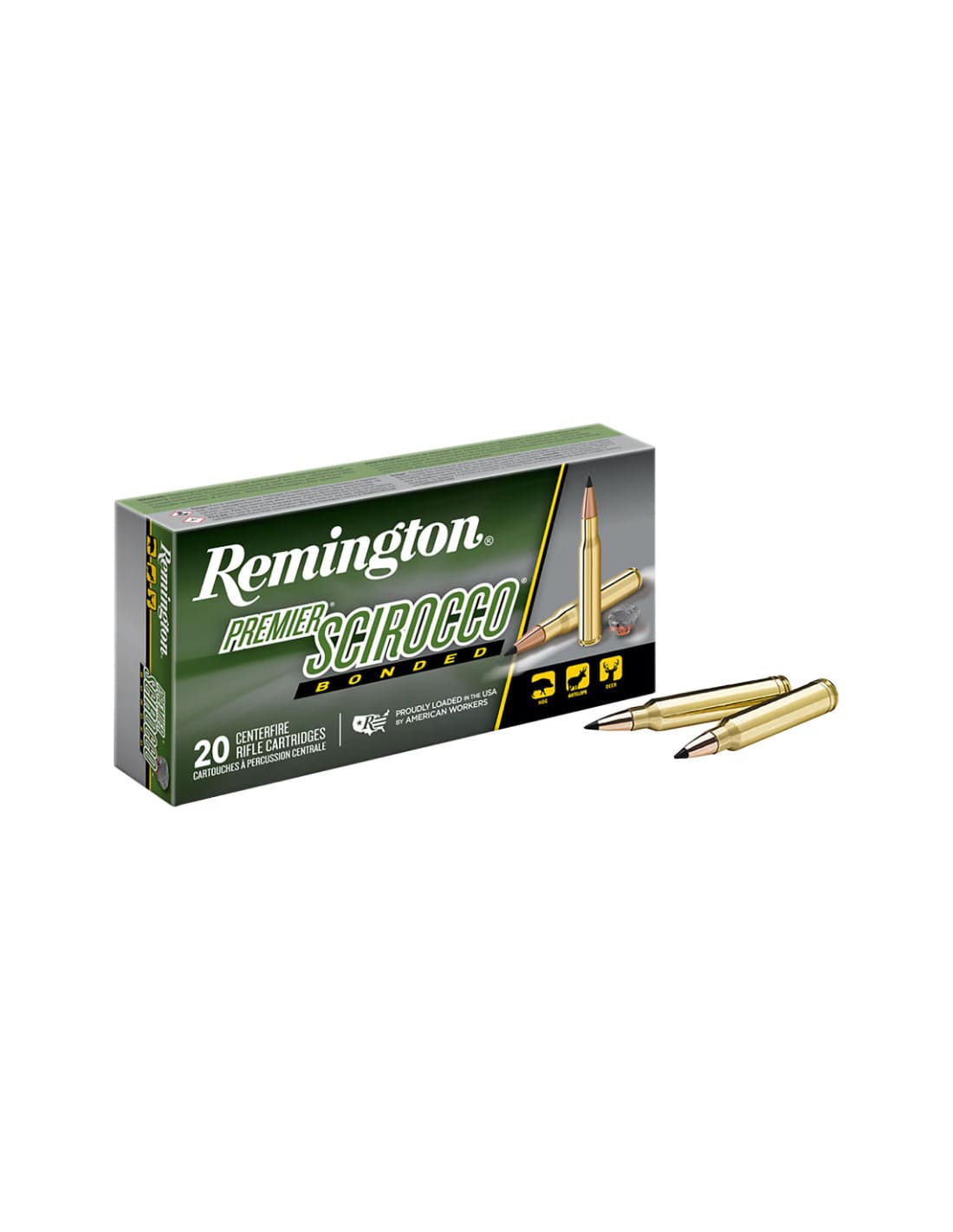 Munición metálica REMINGTON SCIROCCO BONDED