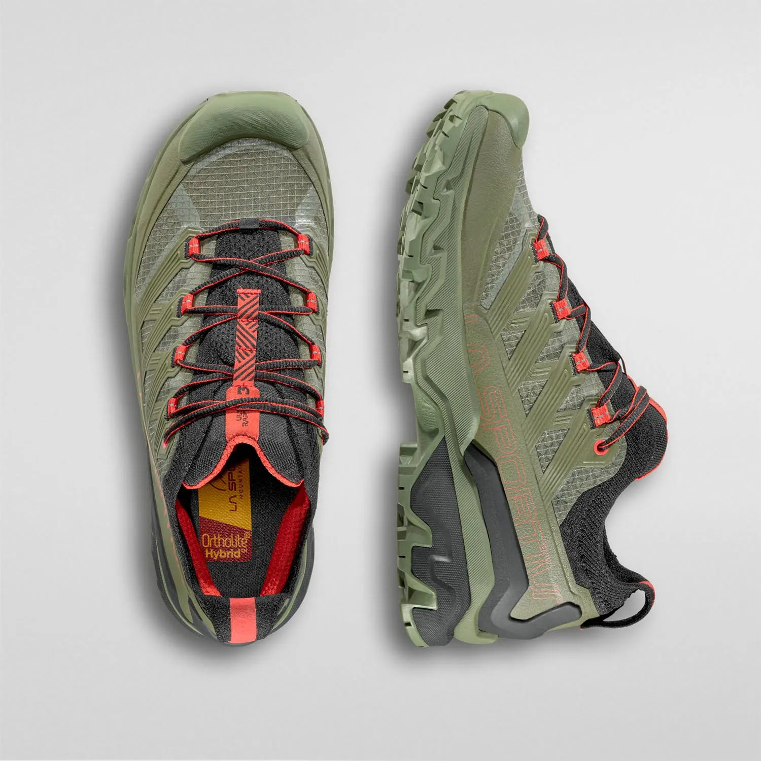 ZAPATILLAS LA SPORTIVA Ultra Raptor 3 Cypress/Mountain Red - Imagen 5