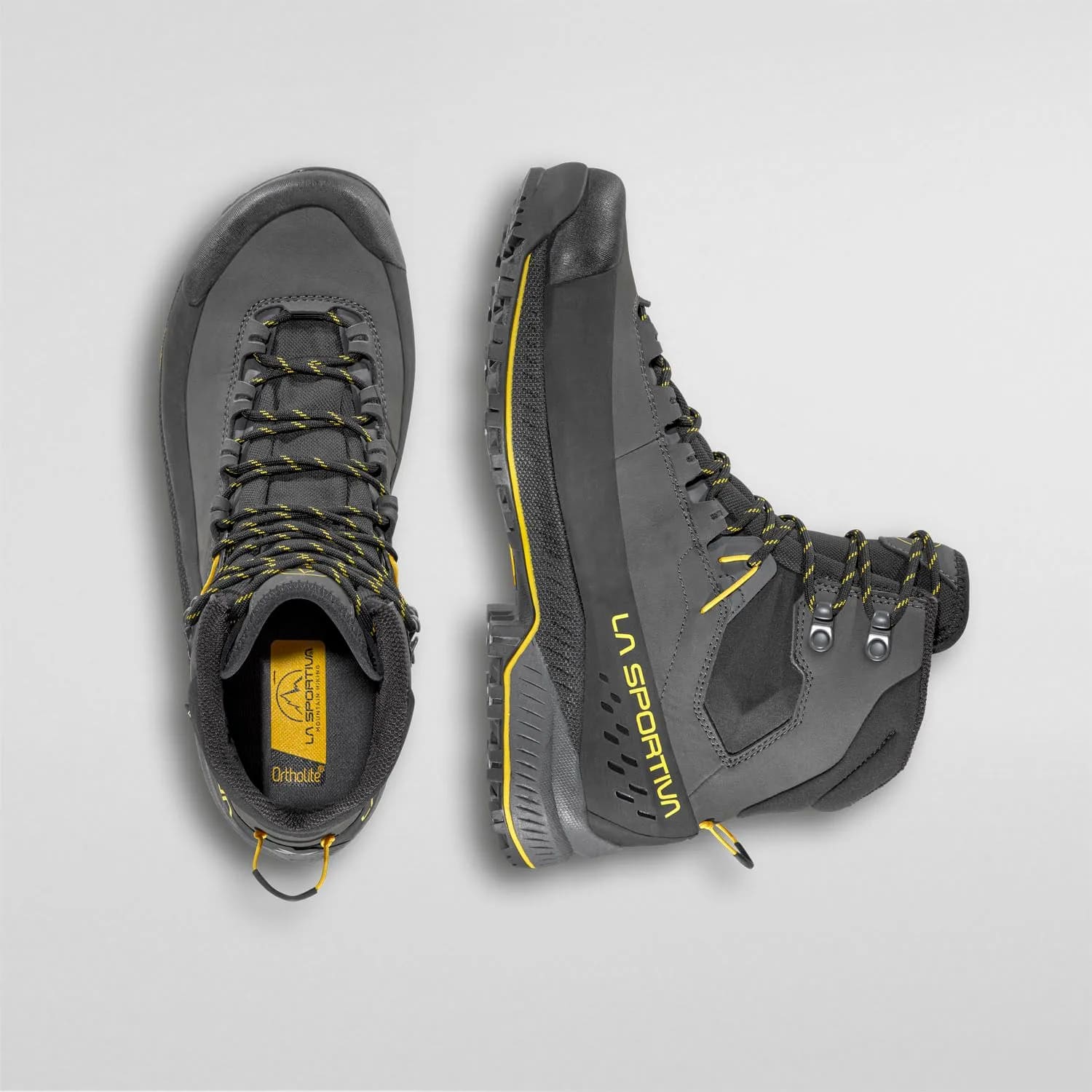 Botas LA SPORTIVA TX5 Evo Mid GTX Carbon/Yellow - Imagen 7