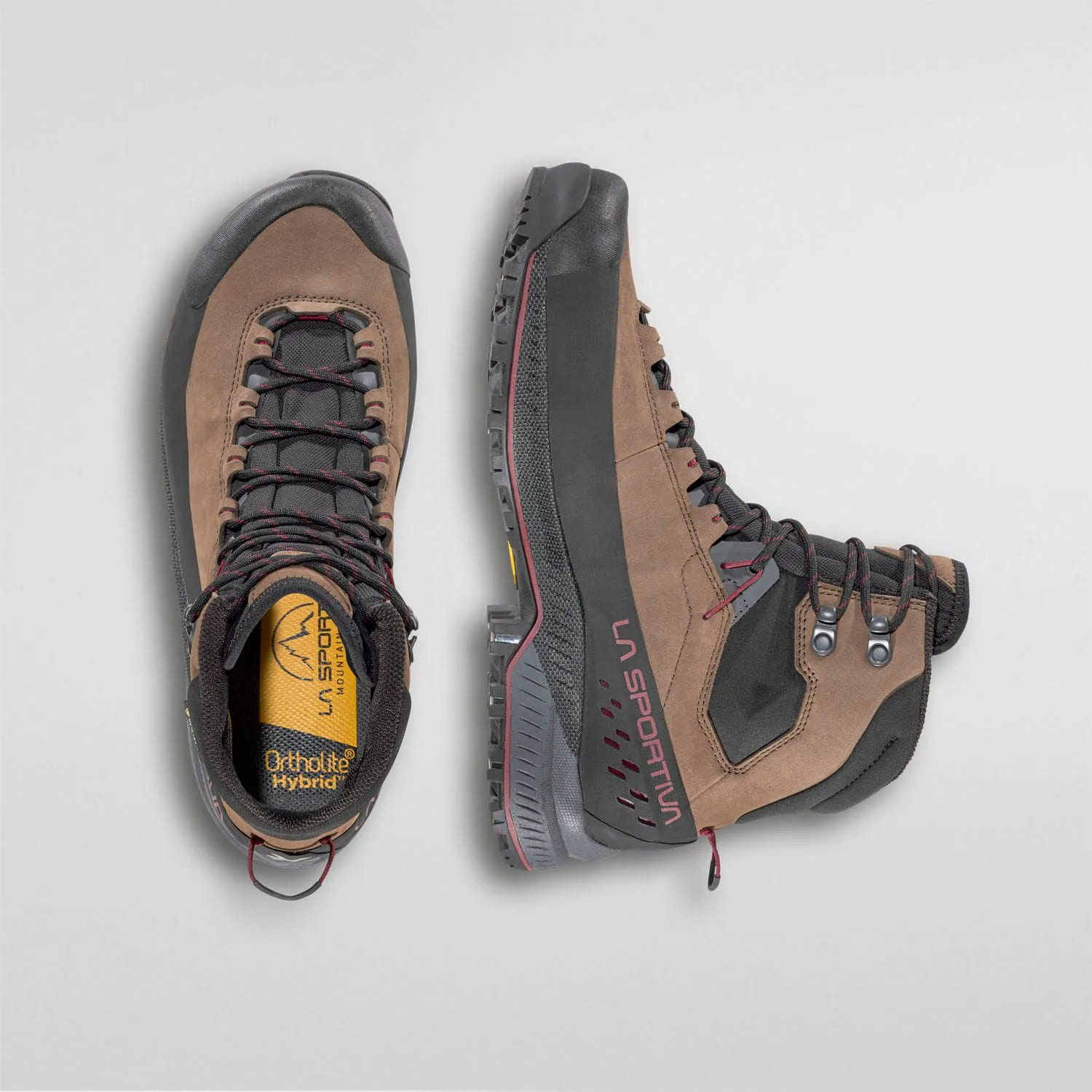 Botas LA SPORTIVA TX5 Evo Mid GTX Mocha/Redwood - Imagen 5