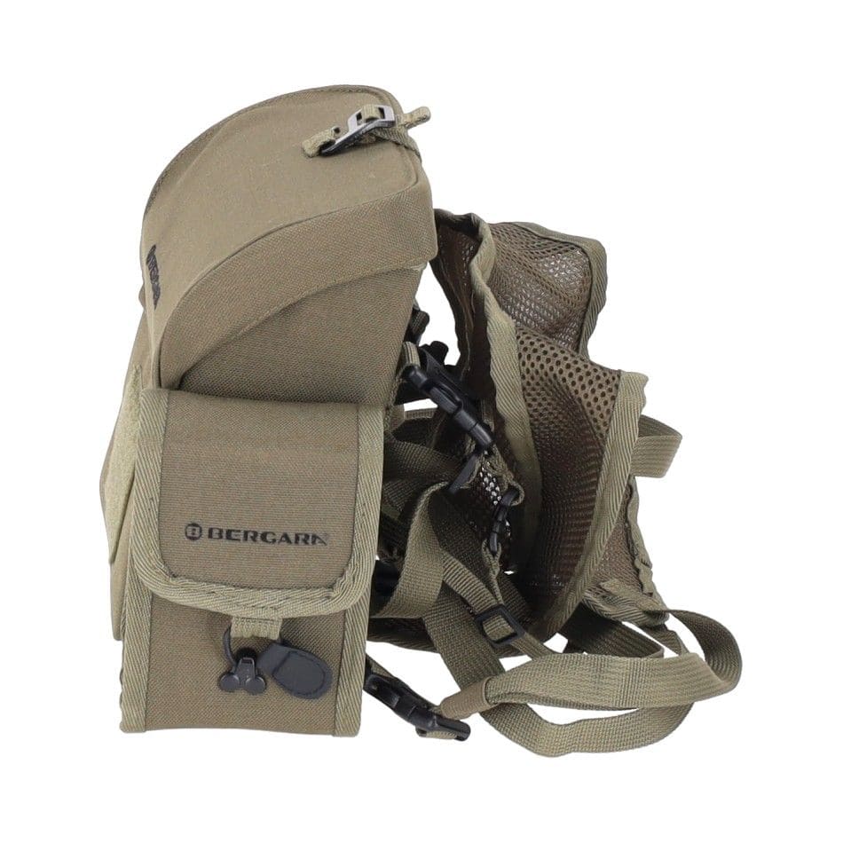 Bolsa para binoculares Bergara con estuche para telémetro. - Imagen 3