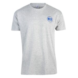 Camiseta Unisex Bergara Stamp Gris Jaspeado