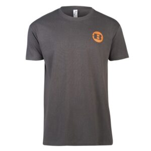Camiseta Unisex Bergara Wilderness Circle Gris Carbón