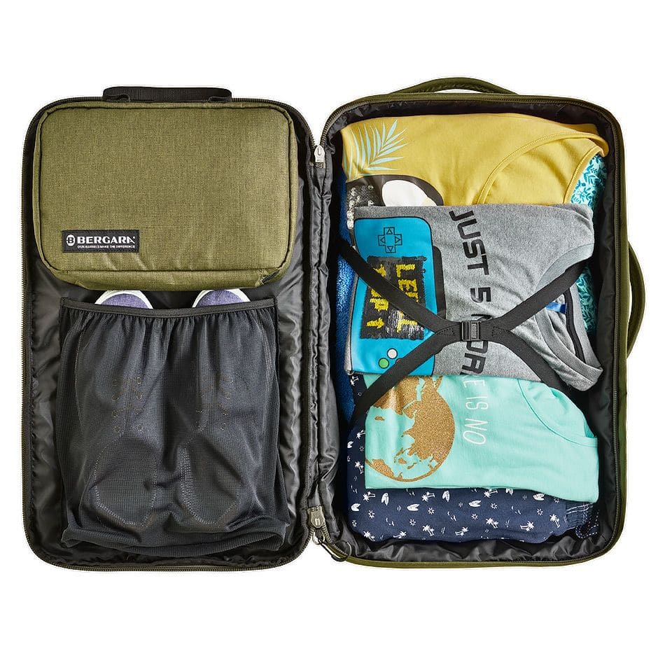 MOCHILA BERGARA TRAVEL BPK con neceser - Imagen 6