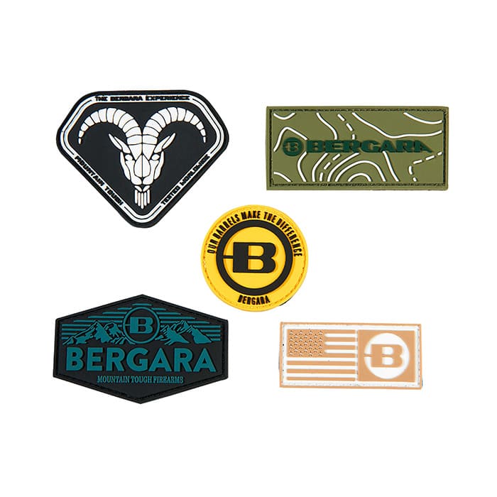 SET 5 PARCHES BERGARA