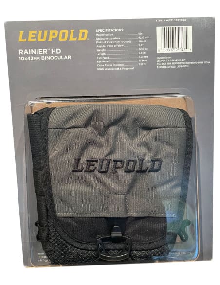 Prismático LEUPOLD Rainier HD (kit) - 10x42 negro - Imagen 5