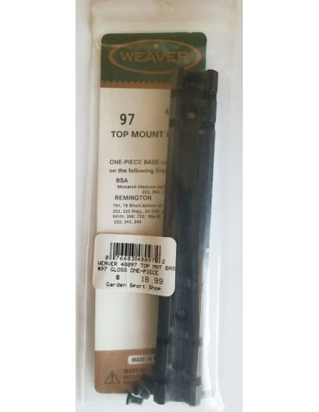 Base WEAVER Top Mount 97 - REM 700 SA - Imagen 4