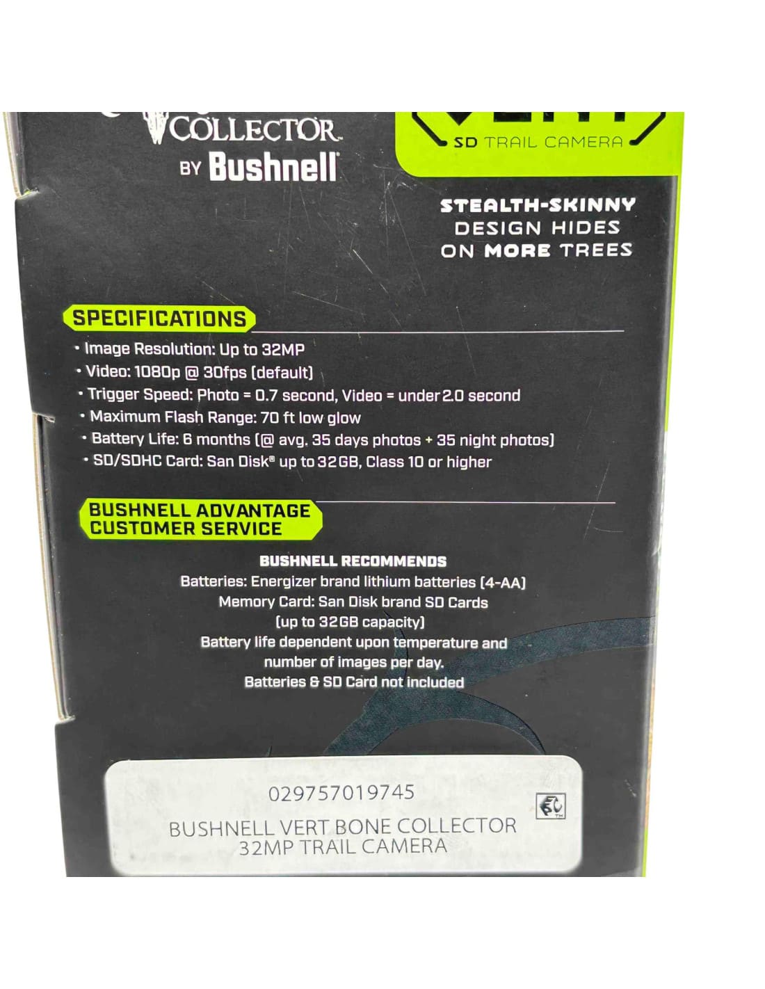 Cámara BUSHNELL Vert Bone Collector 32MP - Imagen 7