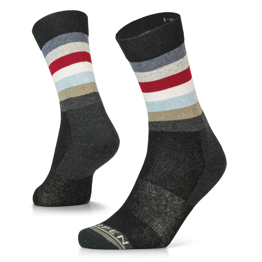 Calcetines LORPEN LIFESTYLE WOOL STRIPE CREW - Imagen 2