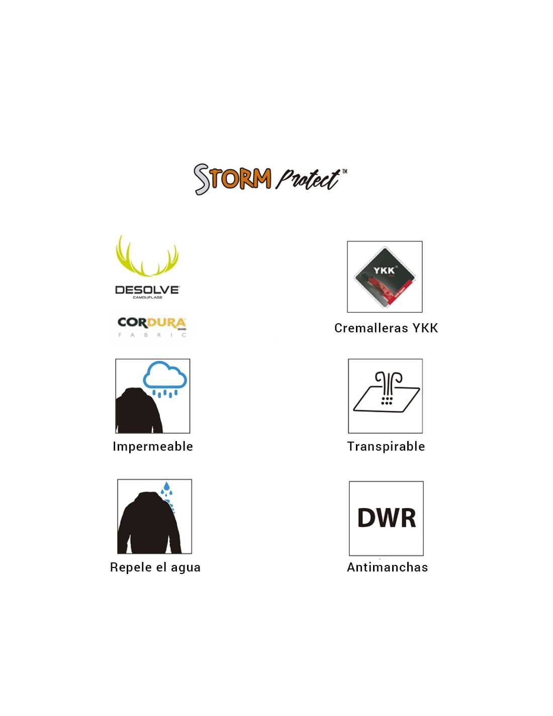 Pantalón Markhor impermeable ELK MTN Storm Protect - Imagen 7