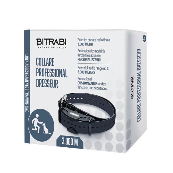 Collar para adiestramiento de perros Professional Dresseur BITRABI - Imagen 2