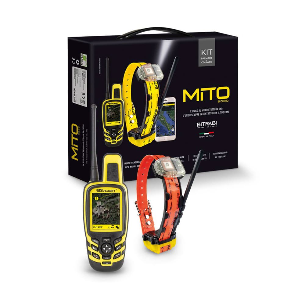 Collar GPS MITO 5300 + Mando localizador BS3000 BITRABI COMBI - Imagen 2