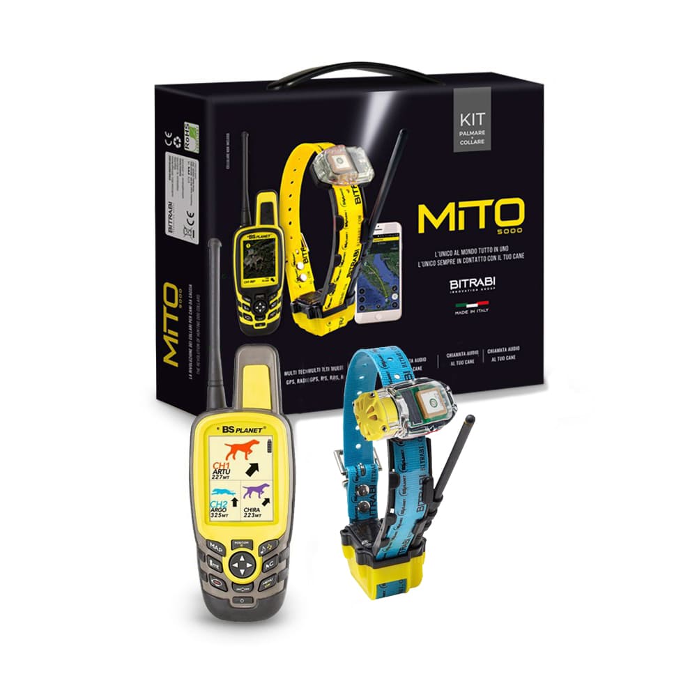 Collar GPS Mito 5100 + Mando localizador BS3003 Evomap Elite BITRABI COMBI Especial perros de muestra - Imagen 3