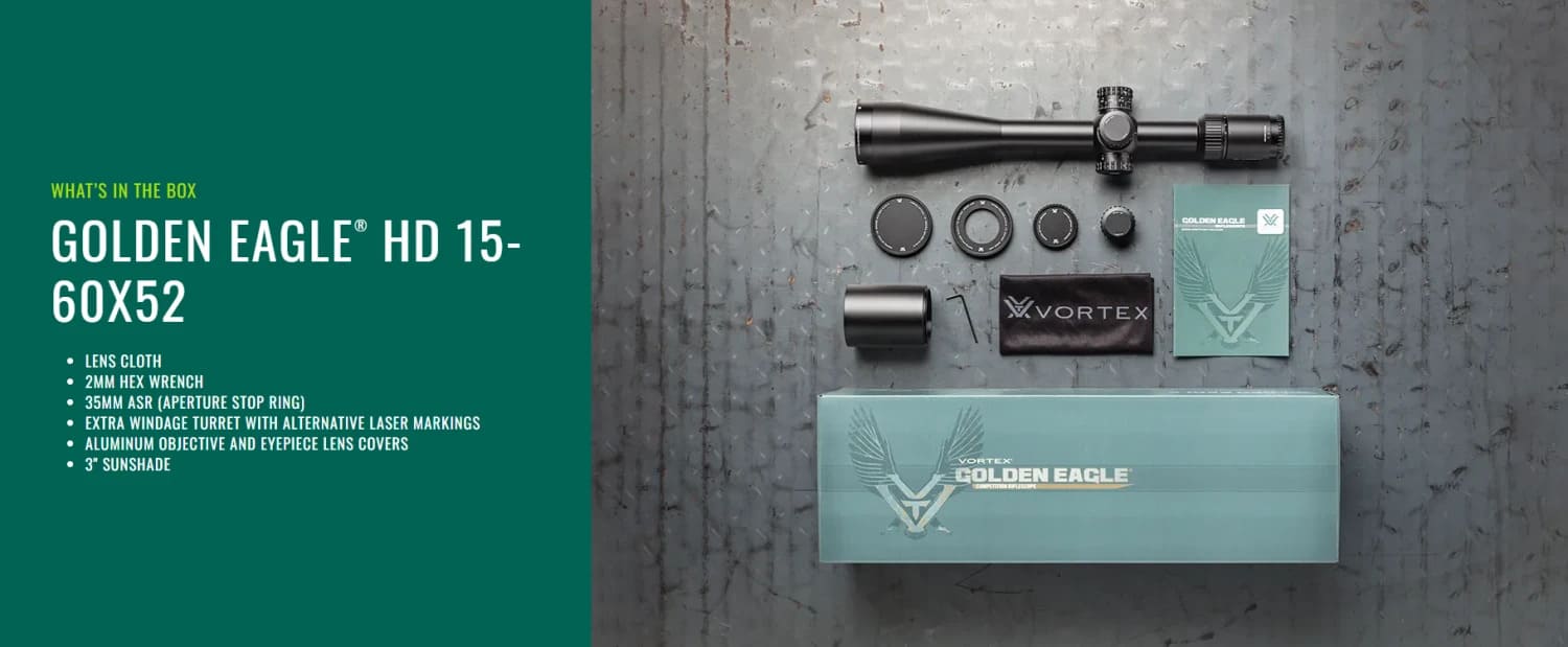 Visor VORTEX GOLDEN EAGLE HD - Imagen 3
