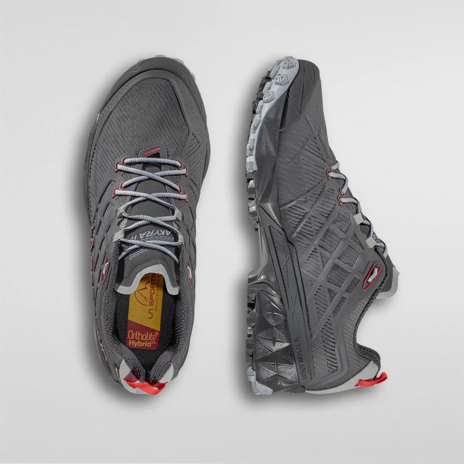 ZAPATILLAS LA SPORTIVA Akyra II GTX Carbon/Mountain Red - Imagen 5