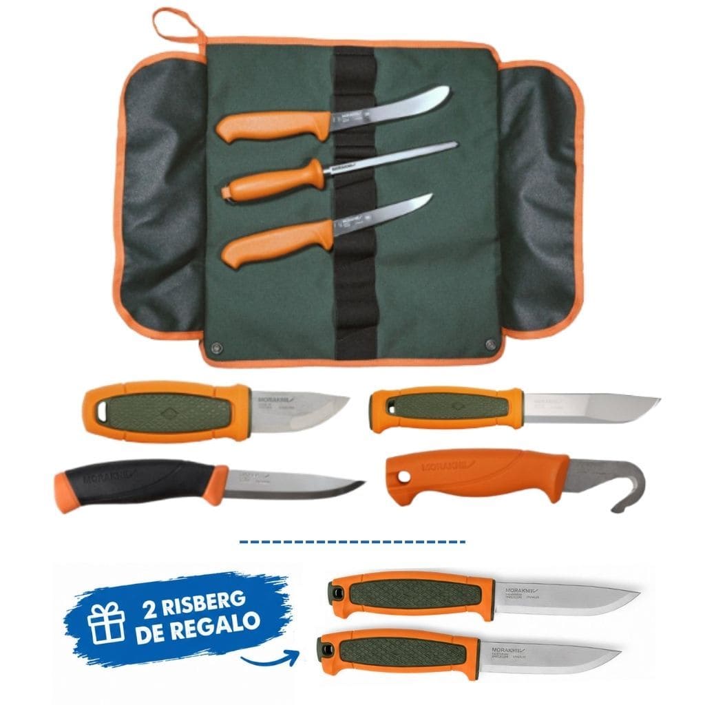 Pack de cuchillos para caza Morakniv + REGALO