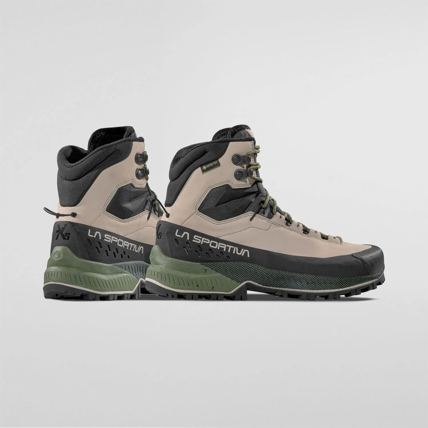 Botas LA SPORTIVA TX5 Evo Mid Woman GTX Gravel/Cypress - Imagen 2